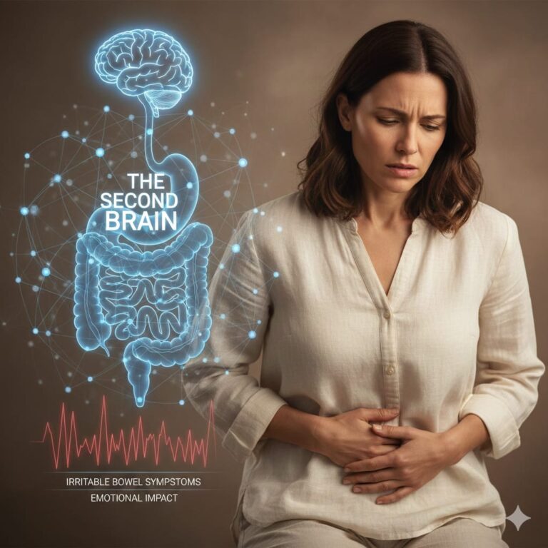L'asse intestino-cervello: come le nostre emozioni e il sistema nervoso influenzano direttamente la salute digestiva.